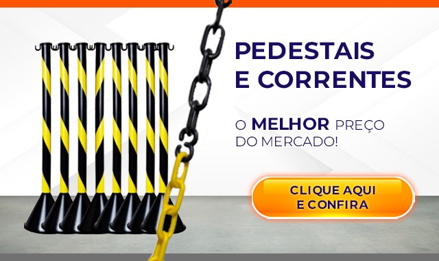 Banner Correntes e Pedestais