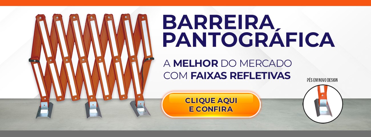 Banner Barreira Pantográfica