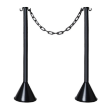2 Pedestal Organizador Fila+2 Mt Corrente Elo Peq Preto