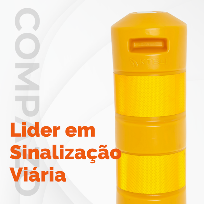 Cilindro Delimitador Tipo II Amarelo