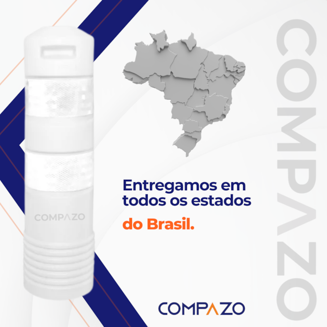 Cilindro Delimitador Tipo II Branco
