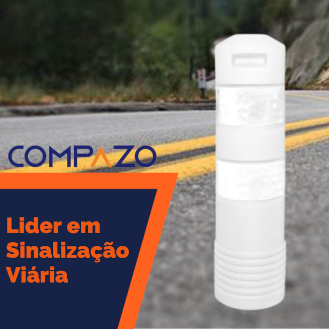 Cilindro Delimitador Tipo II Branco