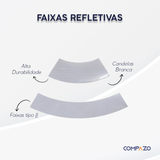 FAIXA REFLETIVA CONE 75CM